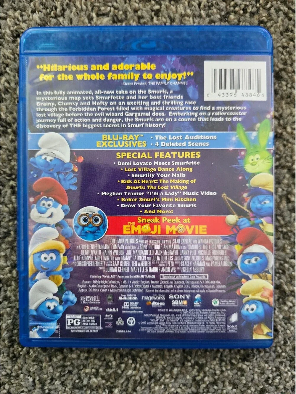 Smurfs: The Lost Village Blu-ray + Digital